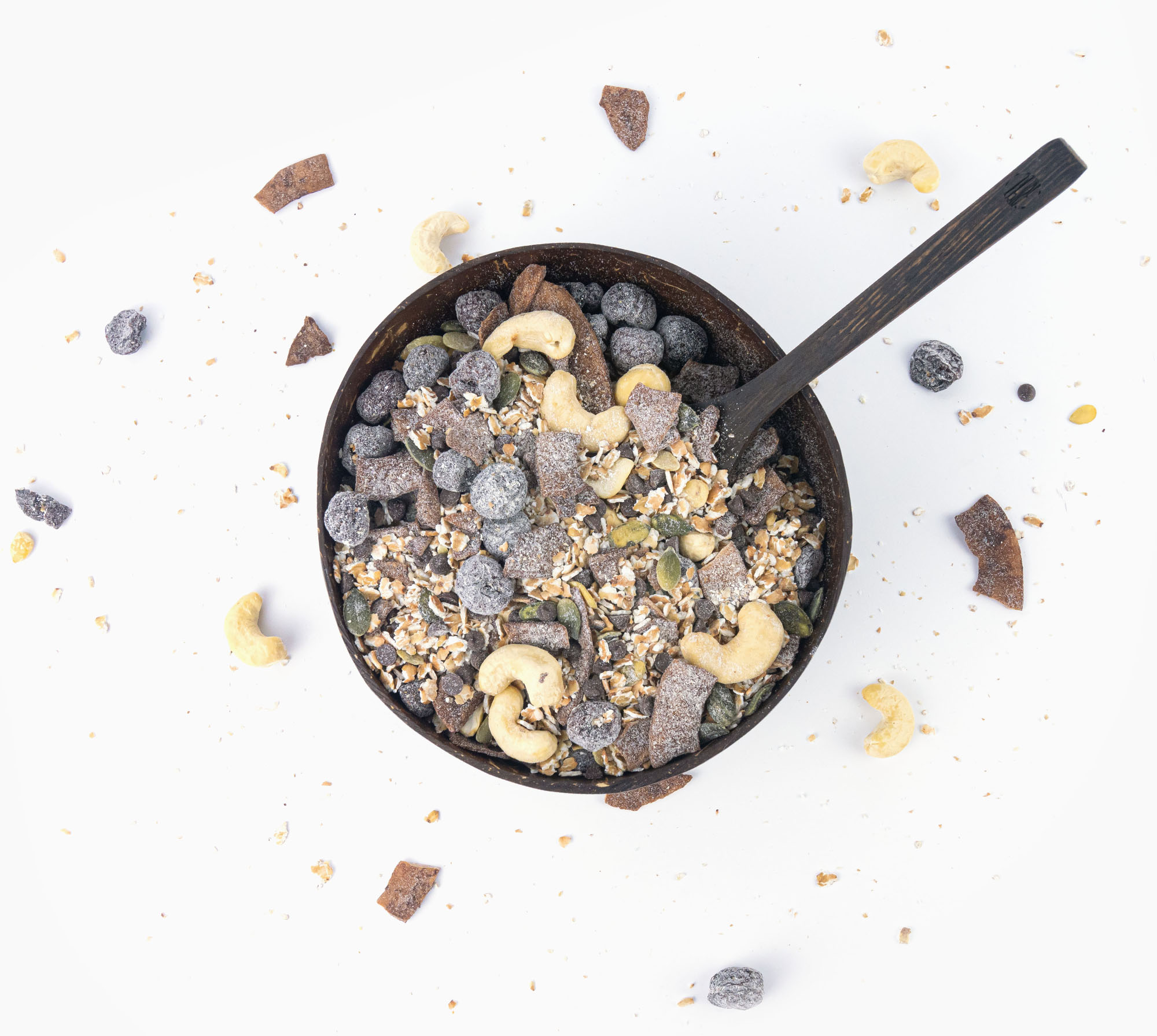 musli choco cherries